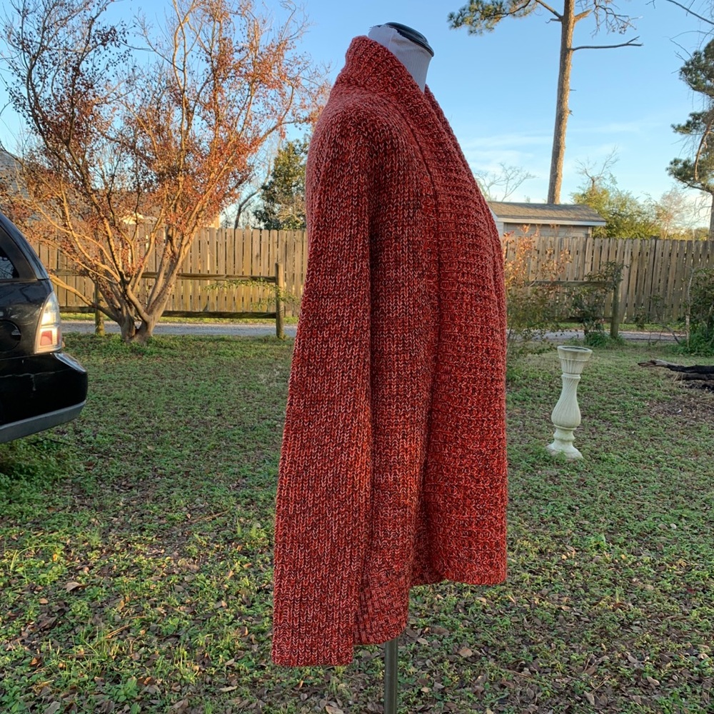New Directions Open Front Knit Cardigan Size L - Picture 2 of 5